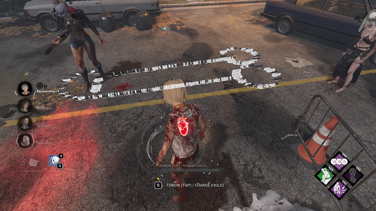 Benjaminplay14's tweet photo. Ok guys so i matching was Skull Merchant but... this Skull Merchant is hacking yes  i finally found it i found this on youtube channel the name is SSANVI she's posting on Youtube video and all the video is hacking so report her! BHVR! @DeadbyDaylight https://t.co/zTjtNhoZ6z