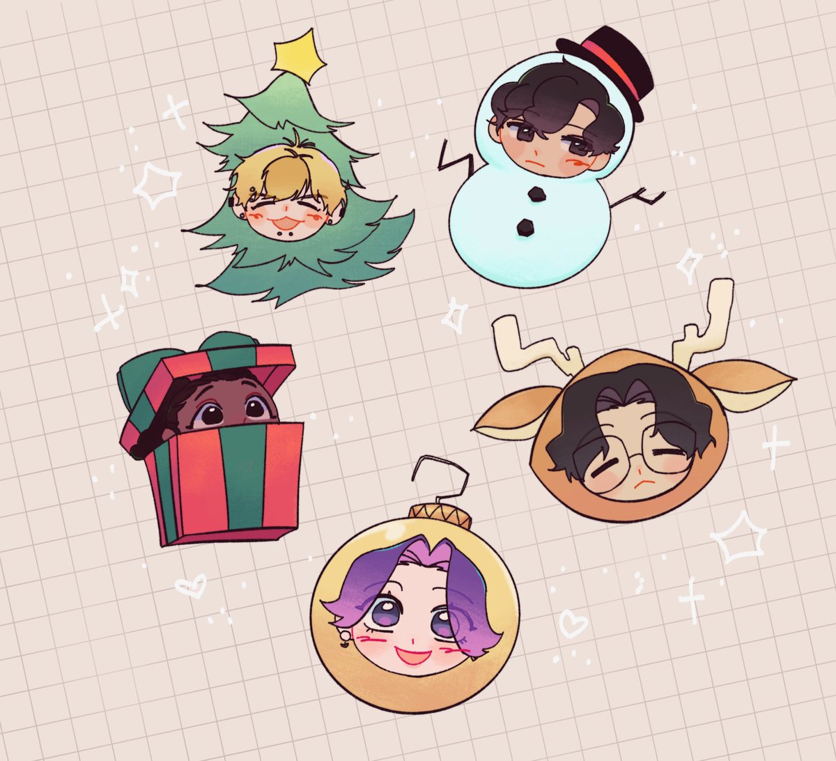 pierpressuresf's tweet photo. Christmas ornaments for your tree https://t.co/jbv6tMyWcr