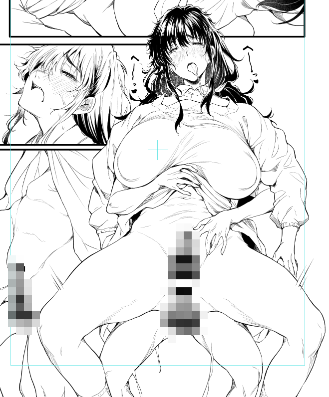 割烹着姿のスケベな田舎のお母さん 