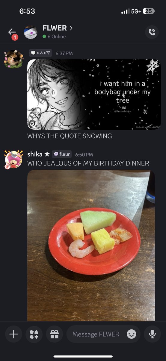 oh yeah my birthday was yesterday