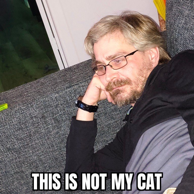 Just showed up this morning....