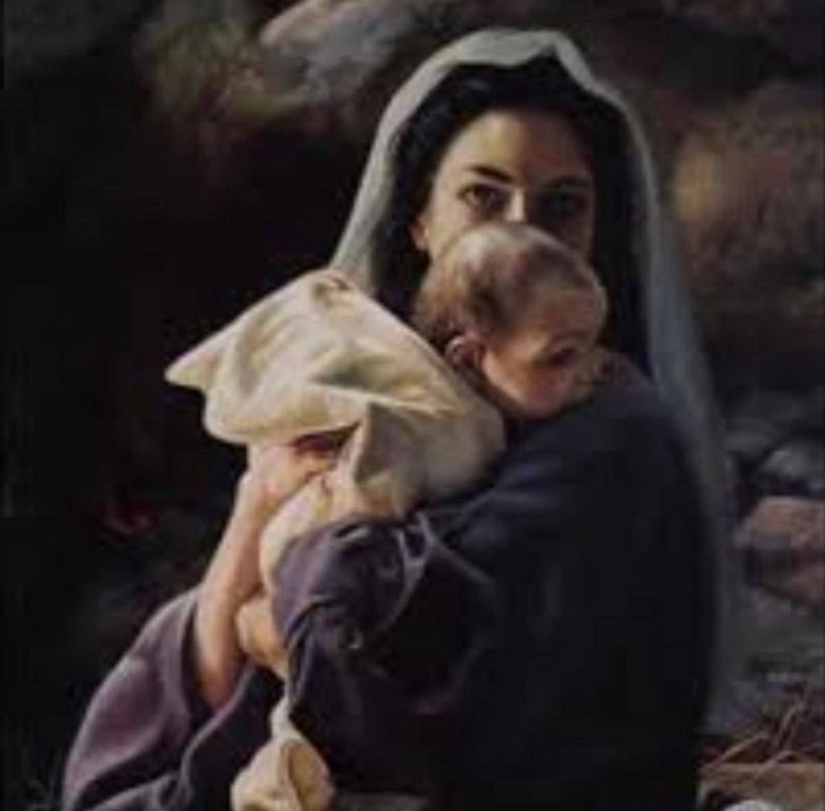 Noel by J.R.R. Tolkien
Grim was the world and grey last night:
The moon and stars were fled,
The hall was dark without song or light,
The fires were fallen dead.
The wind in the trees was like to the sea,
And over the mountains’ teeth
It whistled bitter-cold and free,
As a sword