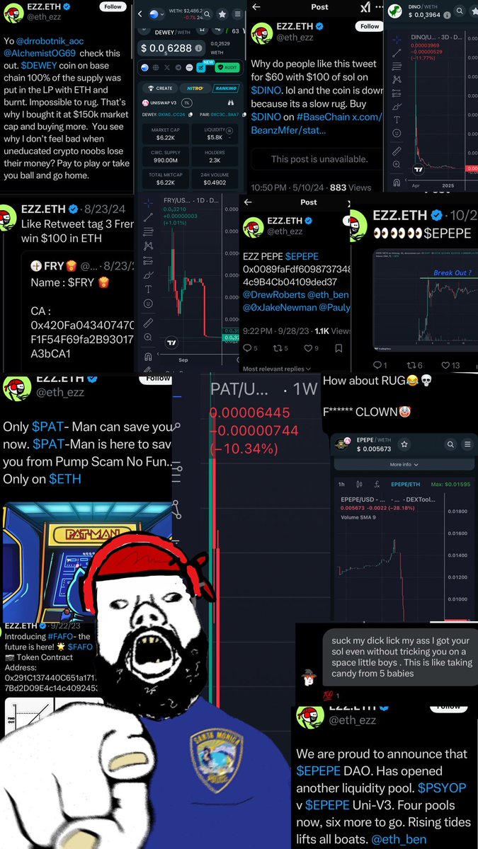 magic_moloko's tweet photo. @AlchemistTheOG Ezz accused 2️⃣RICH of being a on chain rapist...lol https://t.co/HHmGpM2MEH