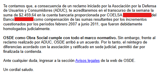 guilledipa's tweet photo. @elcancillercom #osde y el Poder Judicial Argentino... vergüenza ajena.

Ajustando por inflación, OSDE está pagando el 0,28% del valor real.

Una cargada.

cc: @namirita https://t.co/y51drpEOvt