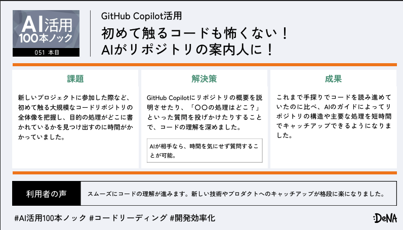 100本まとめ、めちゃくちゃ良い！ずっと読んでる。課題の解像度が高い。