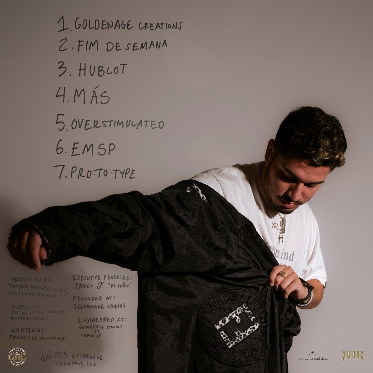 pakcoF's tweet image. MODDEL.

7 tracks.

A trilingual, multi-genre project.
The model of artistic value in the vanity realm.

Dec. 26th, 2025.