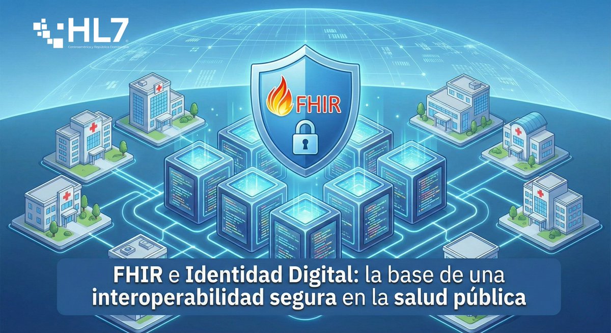 🔐 FHIR por sí solo no basta.

Para una interoperabilidad segura y confiable en salud pública, FHIR debe integrarse con identidad digital (OAuth 2.0, Identity Providers).

📖 Nuevo artículo en el blog de HL7 CAM 👉
 bit.ly/hl7cam-blog-4

#HL7FHIR #IdentidadDigital