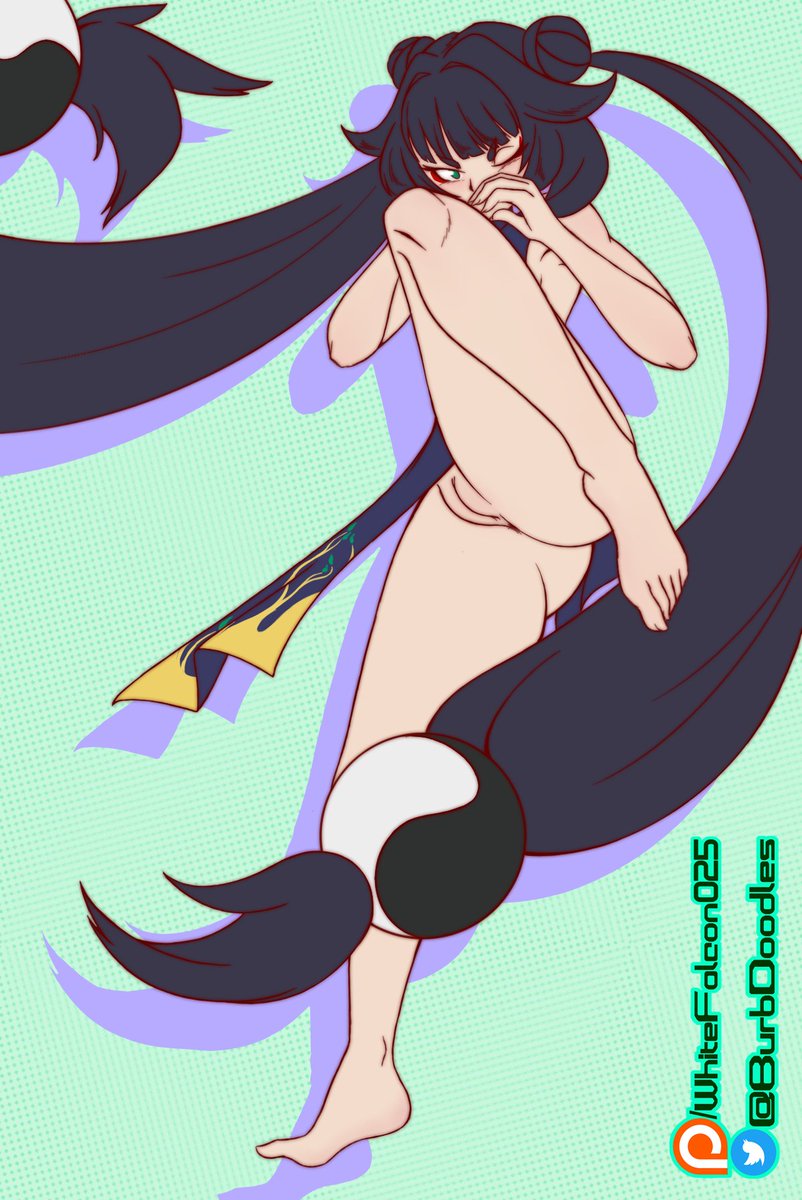 BurbDoodles's tweet image. Doodlin' a friend's character