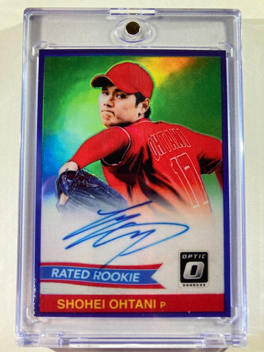 1218Sports's tweet image. 🎁Appreciation Day Giveaway🎁

Winner Announced Saturday

🔥Shohei Ohtani Tie Dye Optic Rated Rookie Auto Facsimile

To enter
1. Follow
2. Retweet
3. Like