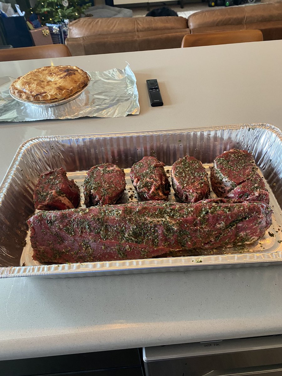 The pursuit of Christmas Dinner started today!
