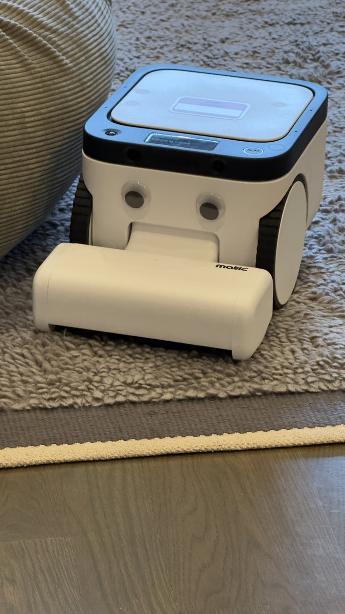New robot from <a href="/maticrobots/">Matic Robots</a> is incredible. Far superior to our two previous robot vacuums, super quiet, cleans well, and 3D mapping is amazing.
