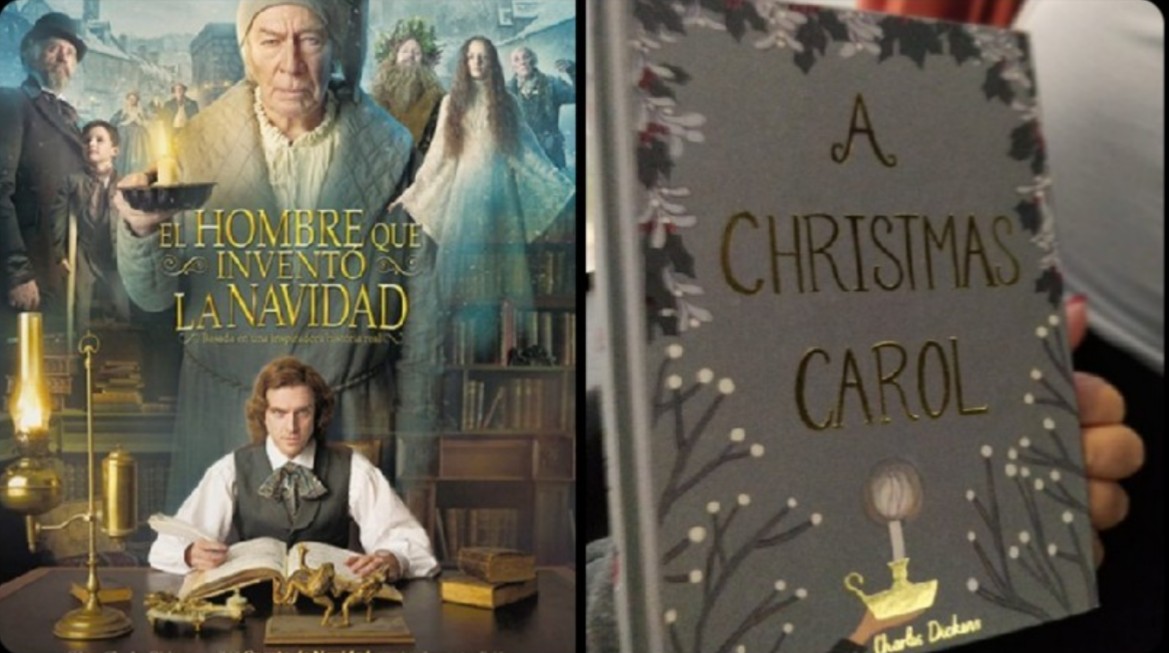 Caty_vv's tweet photo. #UnaPelicula 🎄
#UnLibro 💫✨ 🤗
#CharlesDickens 💙✨ https://t.co/6XYvKUrfzb