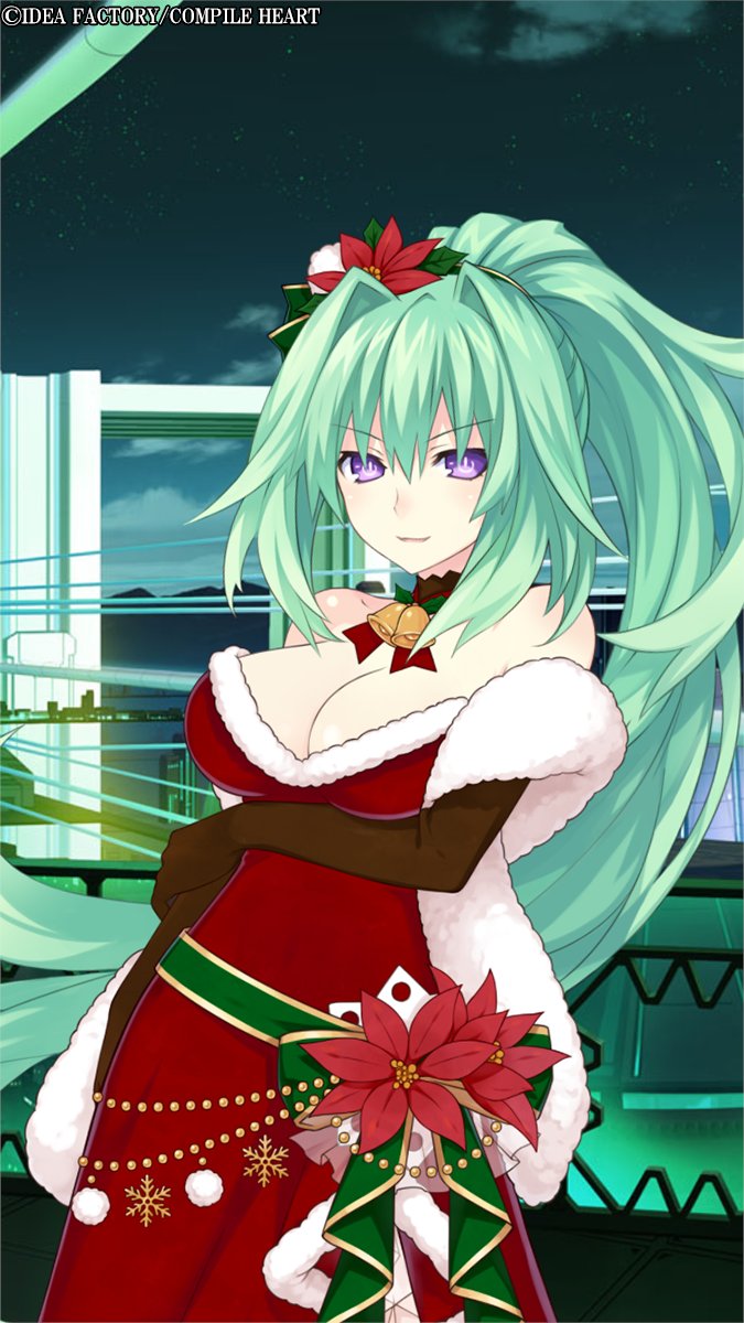 NepCompileHeart's tweet photo. これからネプテューヌたちとパーティーですわ。

このシーズンにぴったりのドレスを選んでみましたわ。
ふふっ、もしかしてわたくしの美しさに見惚れていませんわよね？ https://t.co/sltMoEVQ8n