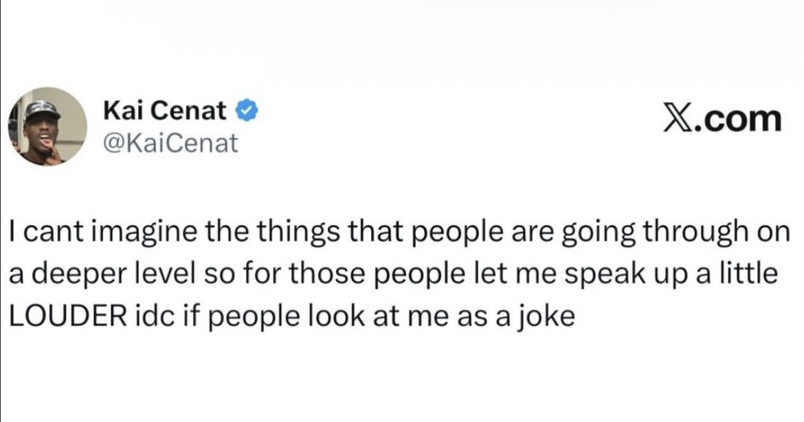 KayzzClips's tweet image. Kai Cenat opens up more about his struggles with MENTAL HEALTH 🤯

Seems like he’s doing well - hopefully we see him return soon🙏