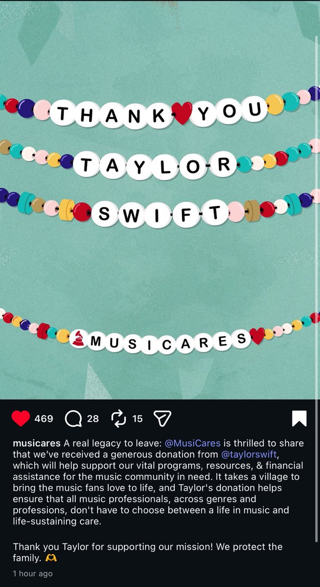 lulytaJB's tweet image. In a single day, we found out about 3 millionaire donations Taylor made, bc the recipients decided to share. Once again there’s discourse bc she’s damn if she does, damn if she doesn’t, but I just want to focus on how good it feels to KNOW our comfort person is a good human being