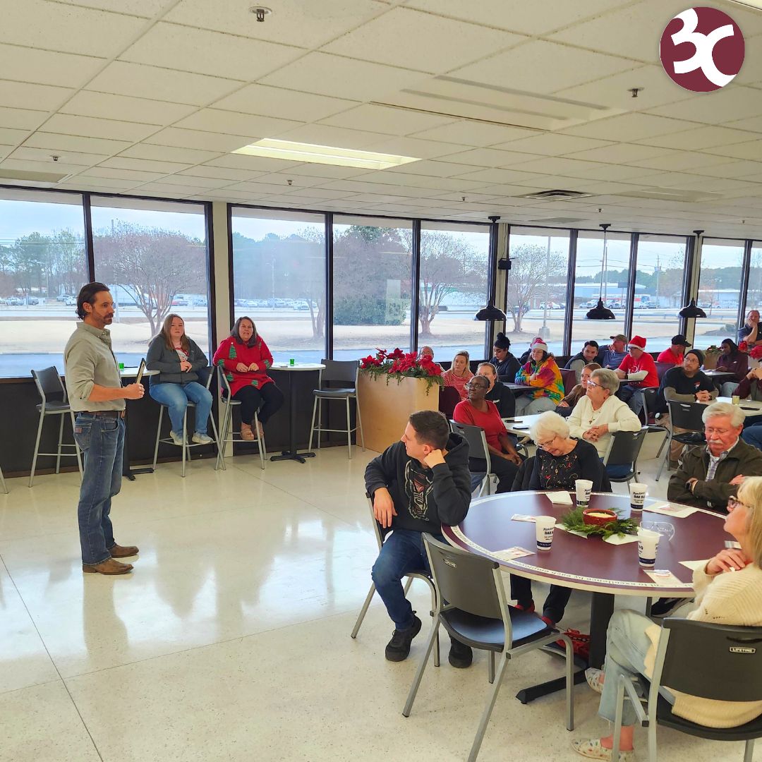 3CStoreFixtures's tweet photo. Food does, in fact, taste better when it's shared! We had a wonderful time at our 3C Christmas Luncheon. It was the perfect chance to slow down, share a meal, and celebrate all the hard work everyone has put in this year. We are so grateful for our 3C family! https://t.co/Ty7Yz9a3MP