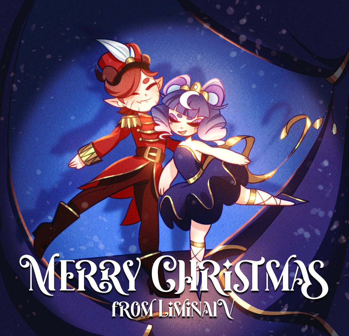 ▫️⬜️ MERRY CHRISTMAS ⬜️▫️

LiminalV wishes everyone a Merry Christmas &amp; Happy New Year!
Our team thanks all those who supported us this year, and we hope you stay cozy &amp; warm. 

(or chill and cool for our southern / tropical community members)
🎨 <a href="/CambionKami/">🩸 🍇 Cambion Kami 🍇🩸</a> <a href="/Nyahpnos/">☁️Hypnos❄️</a> &amp; <a href="/enifoh/">𝐄𝐍𝐈𝐅𝐎𝐇 ✦ 💜</a>