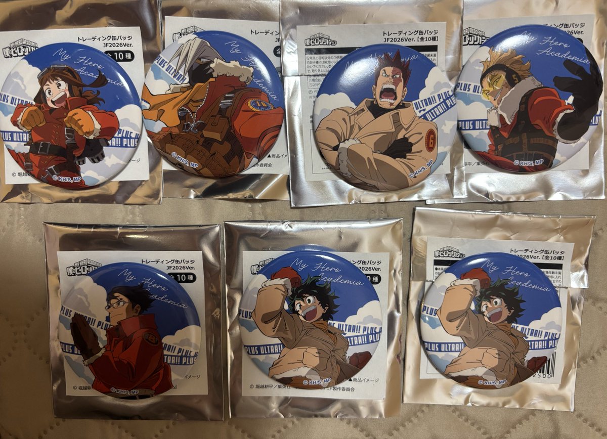 ヒロアカ　ホークス　JF2024 缶バッジ　TOHO ヒロアカホークスJF2024 缶バッジTOHO