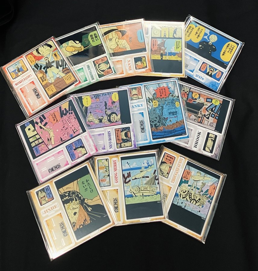 オススメ商品】原画商品 エモーショナルアクリルジオラマ (ルフィ/ゾロ