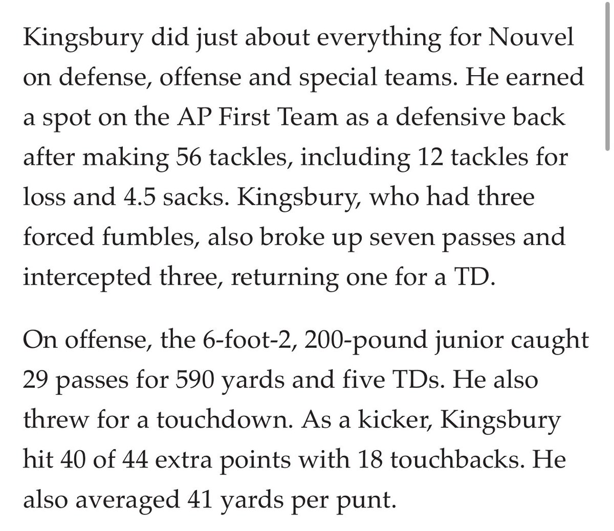 I can play anywhere and am willing to do anything to help my team win‼️