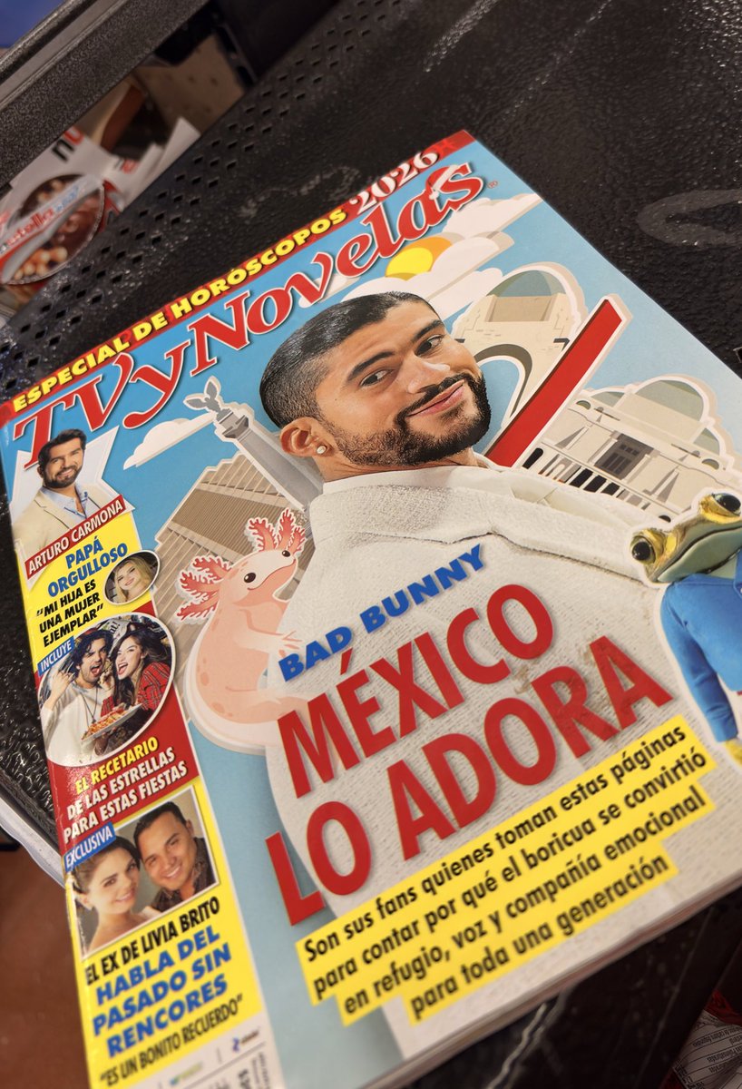 BadbunnyStan_'s tweet image. En TVyNovelas, lo lograste todo en México bad bunny