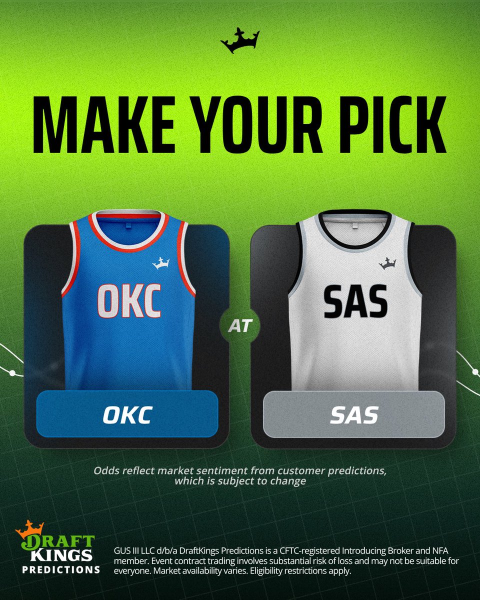 DKPredictions's tweet image. Two of the best in the West meet in San Antonio.

Who gets the win?