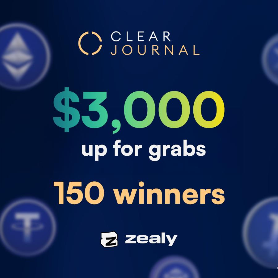 ClearJournal's tweet image. 🎯 Consistency pays, literally! 

Complete the sprint tasks and secure your spot

Every rank matters, and every rank earns

Push for the top spot 👊
zealy.io/cw/clearjourna…