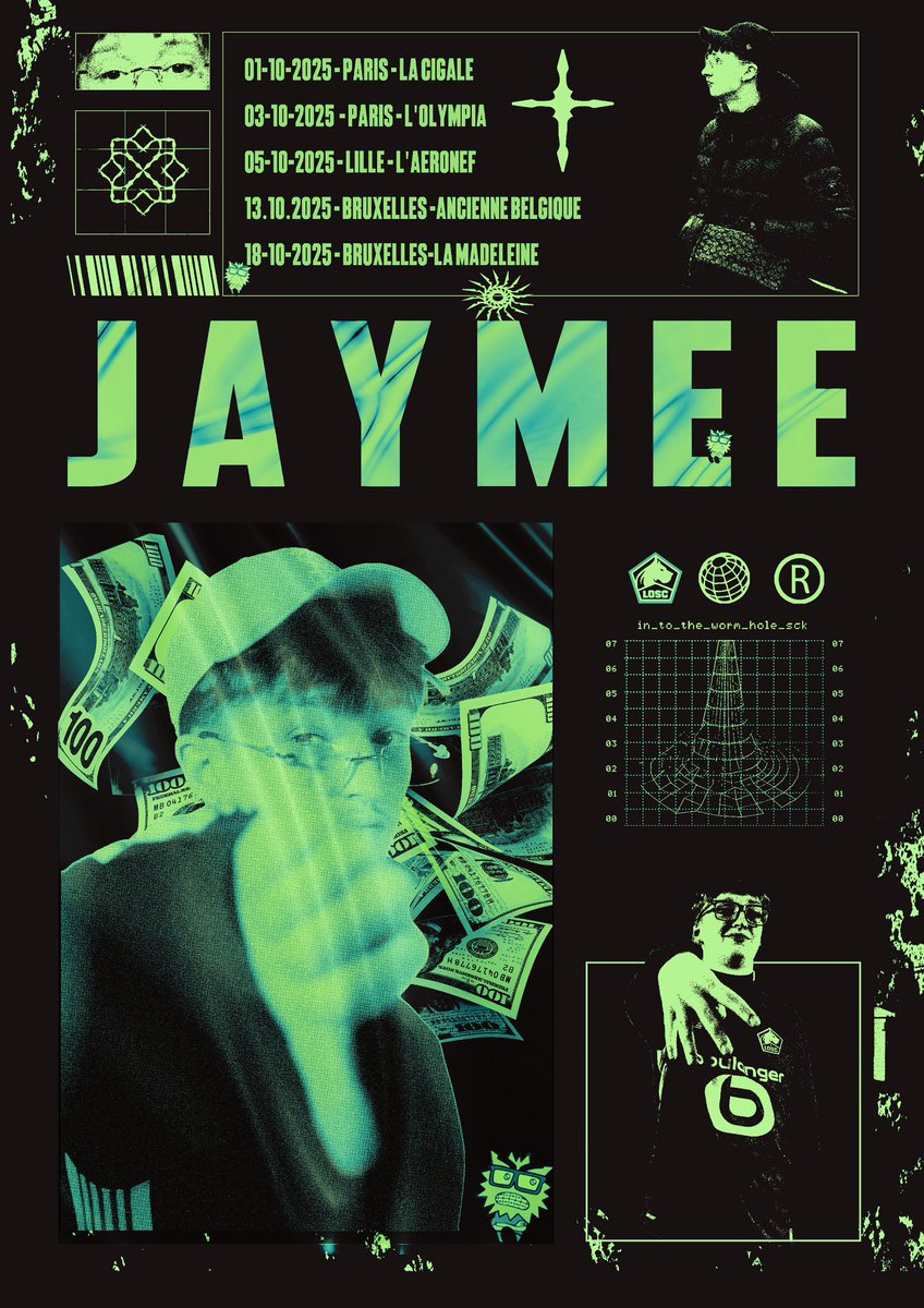 Concept tour poster for <a href="/ayojaymee/">jaymee ¿?</a>