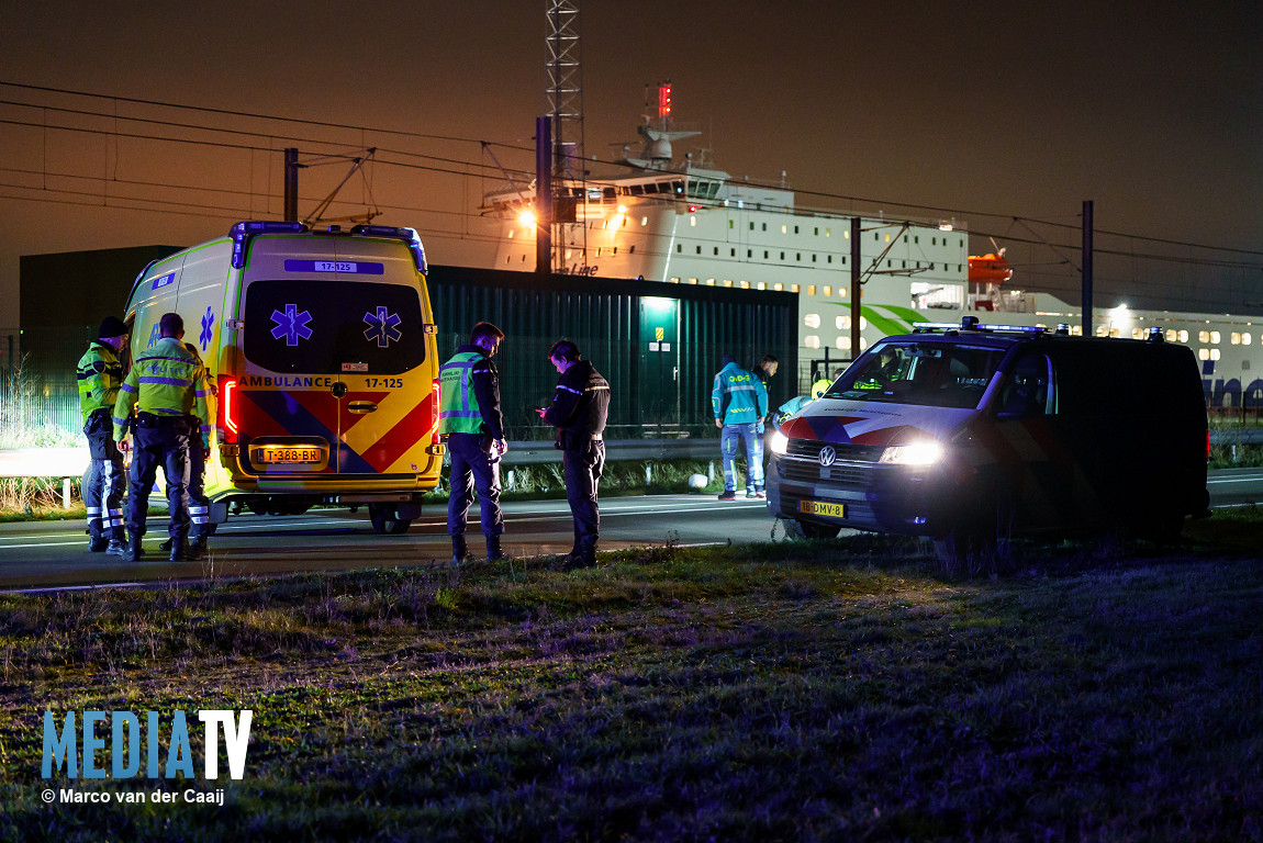 Dodelijk motorongeval in Hoek van Holland