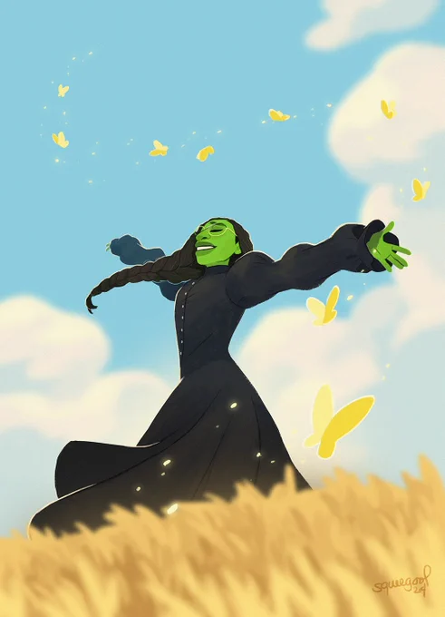 Seeing Wicked on live stage is life changing. Seeing it on screen is thrillifying. But seeing it in 2d animated movie with dynamic movements + intense expessions, esp for musical numbers, will be a dream come true to a wicked fan like me.