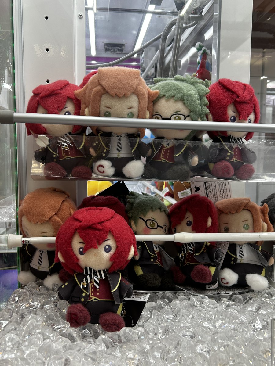 ディズニー ツイステッドワンダーランド ミルキーボア ぬいぐるみ 6種