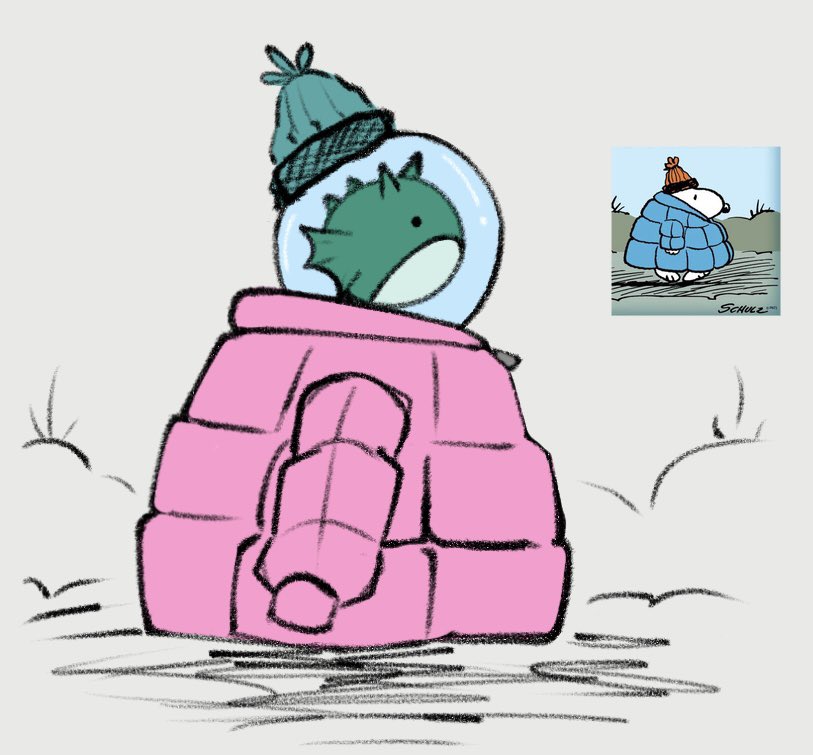 fishandchipsduo's tweet photo. no holiday art from me this year but take this silly doodle :] https://t.co/w1dQVF6bmB