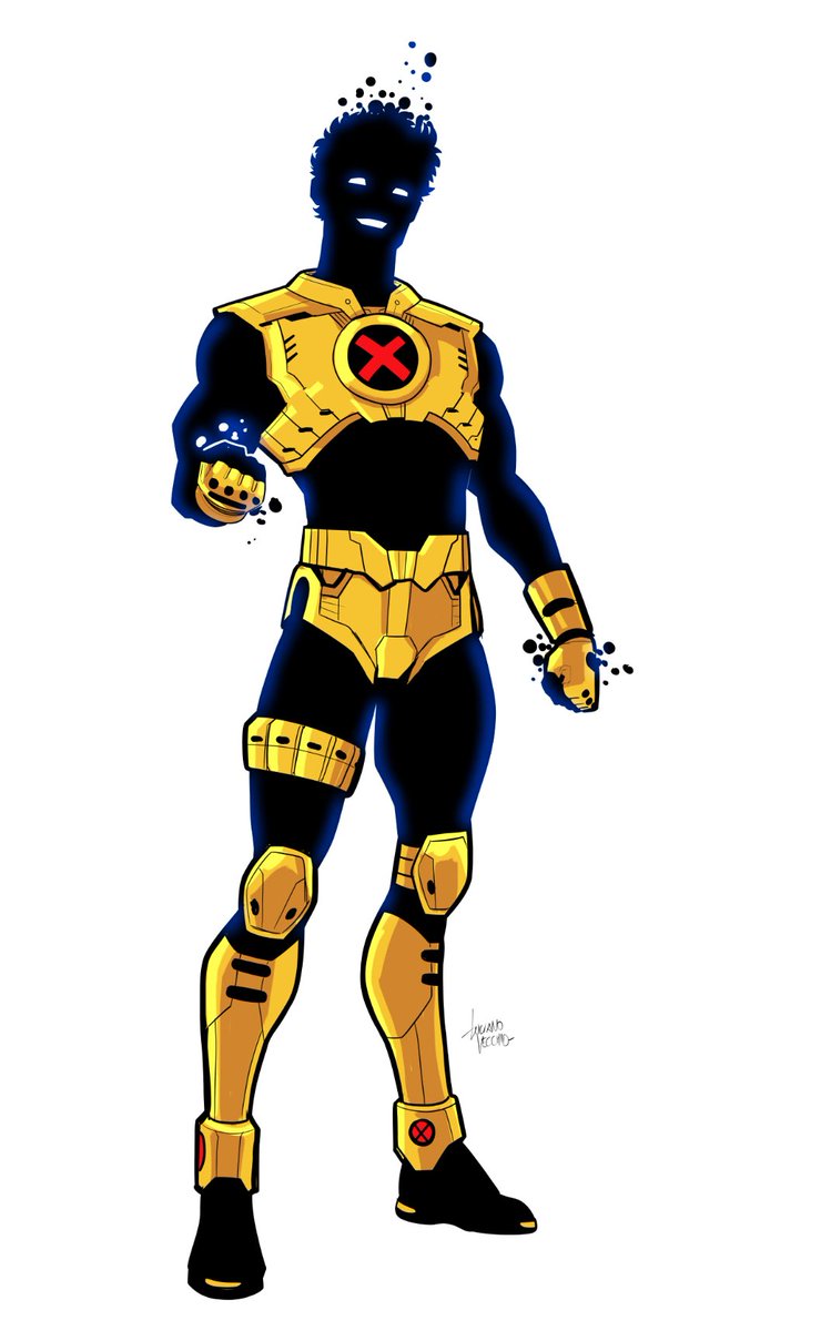 Currently reading post-Age of Apocalypse 90’s X-Force and felt like sketching my take on Sunspot’s techy crop-top outfit