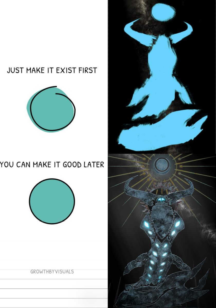 Just make it exist first, you can make it good later.🤙