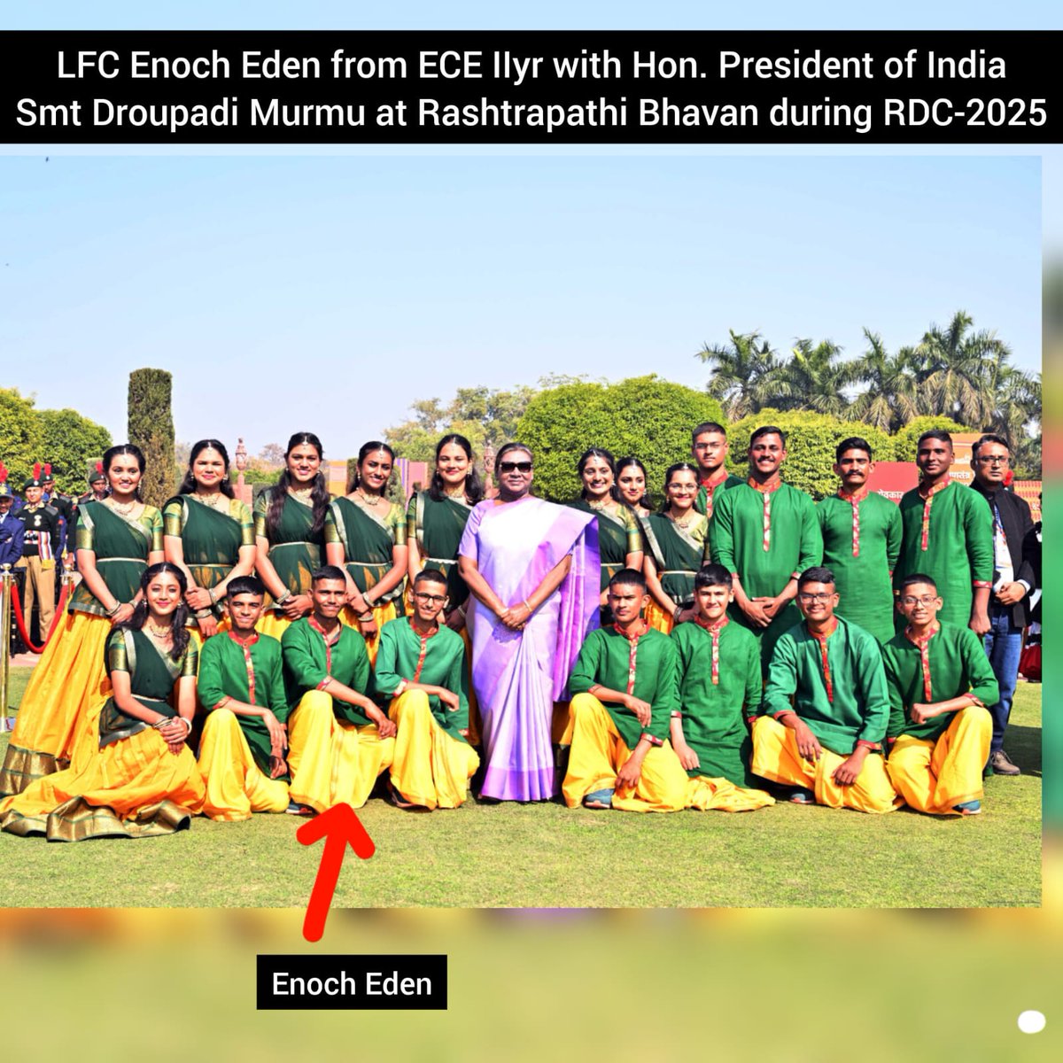 MVSRConnect's tweet photo. With great pride, we share that CWO Gaddapati Enoch Eden (Roll No: 2451-23-735-150, ECE–C, III Year) from our college has been selected as a Youth Ambassador to represent India 🇮🇳 in the Youth Exchange Program (YEP) – Nepal, scheduled from 29 Jan to 21 Feb 2026. https://t.co/nUPH4U59MS