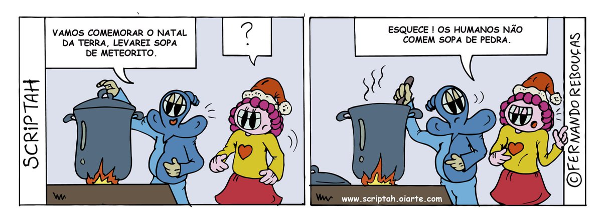 Scriptah1's tweet image. Feliz Natal para todos!
#tirinhas SCRiPTAH 
supertiras.oiarte.com 
#feliznatal #natal #quadrinhos #news