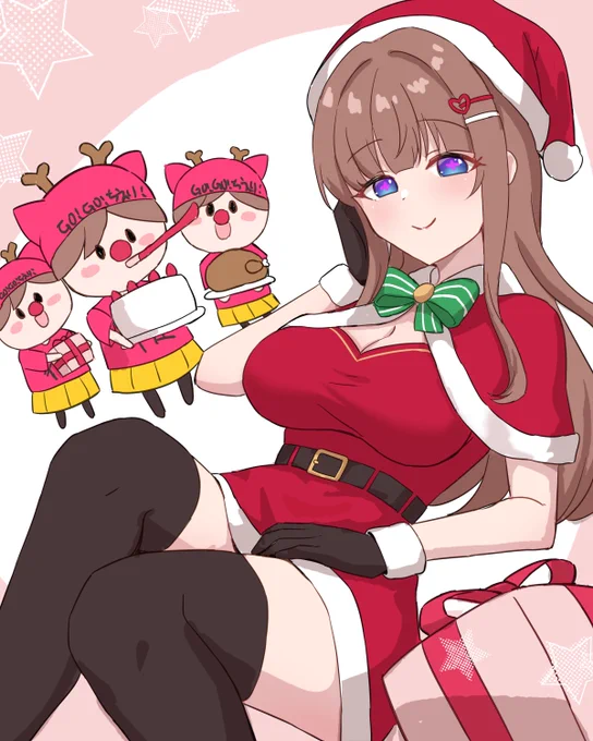 メリークリスマスー! #ちぇり絵