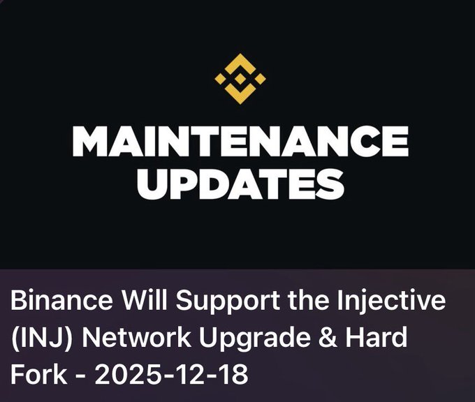 Завтра состоится обновление основной сети Injective 👀

При поддержке Binance.