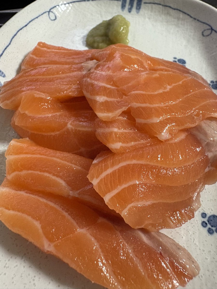 クリスマスだからねサーモン食べないとね