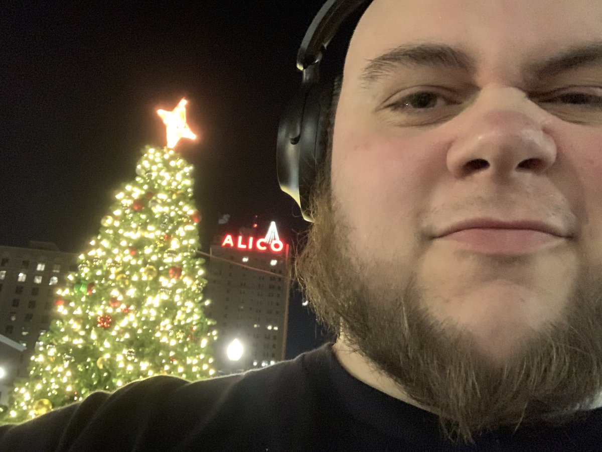 70 degree Christmas is fun walking weather.