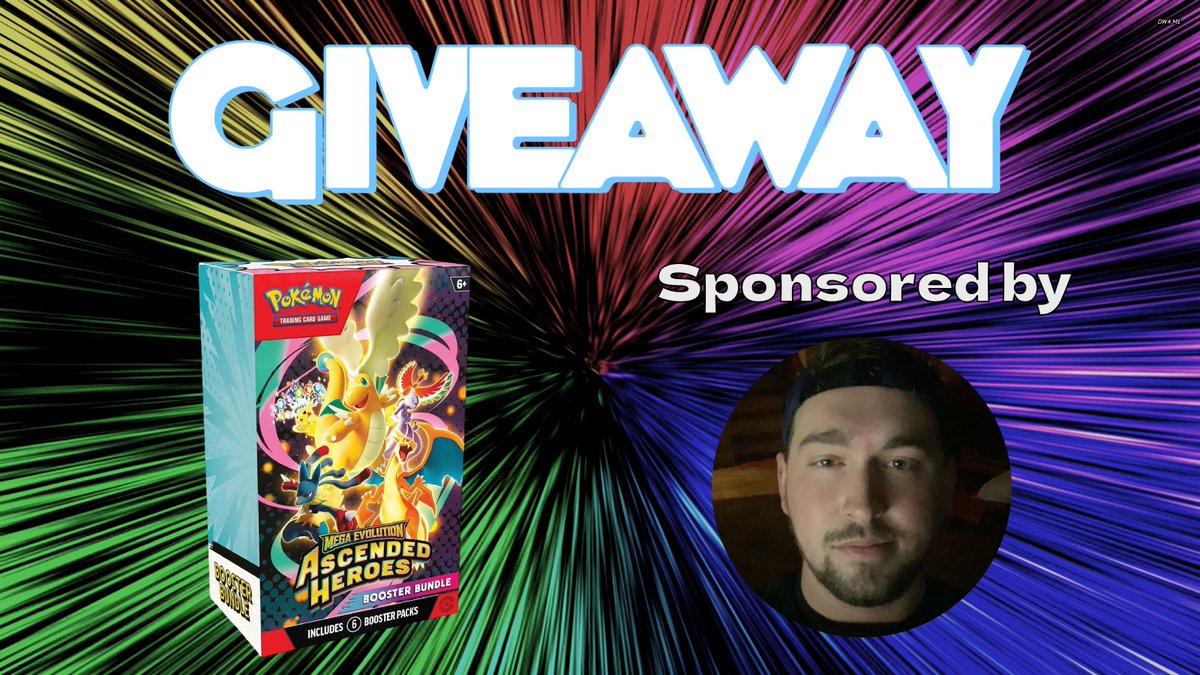 PokeTCGAlerts2's tweet image. Ascended Heroes Booster Bundle Giveaway 🎁 

To enter:
✅ Follow @GymleaderCAM11 AND @PokeTCGAlerts2
✅ Repost and Like THIS tweet

Winner announced on 12/30! Please give 1-2 weeks after release for shipping. US only. Good luck!
#PokemonTCG #Giveaway #Pokemon