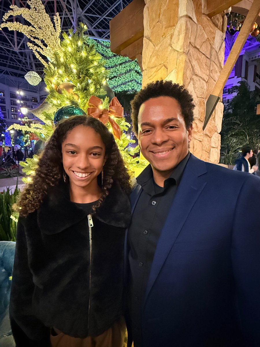 Shedrack's tweet photo. My favorite things aren’t things.
They’re moments.
Stillness after movement.
A deep breath that resets the day.
Creating something from nothing.
Growth. Discipline. Laughter. Purpose. If she’s good, I’m good. 
.
.
#christmas #love #daddyslittlehelper #complete https://t.co/wEGidRtCjI