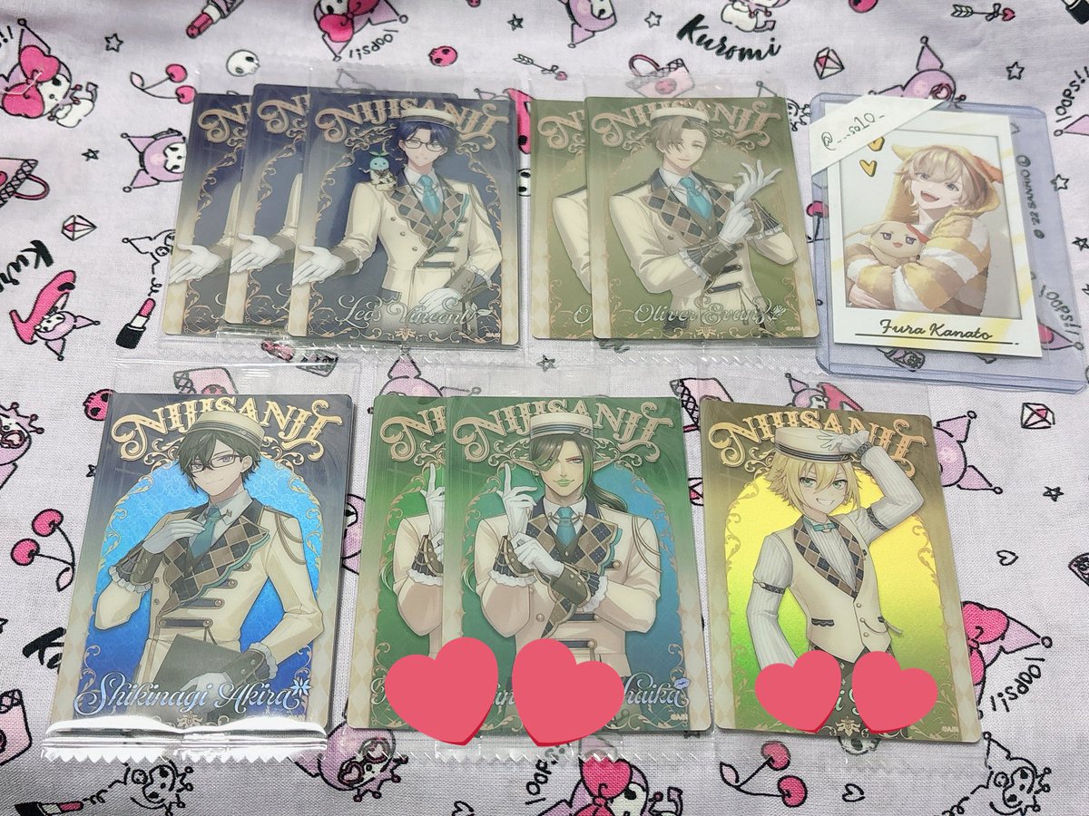 ___so1O_'s tweet photo. @loutre_1830 @no_TL 初めまして、こんにちは。検索よりリプ並びに既読印ののご配慮までありがとうございます。
ぜひご提示いただいた内容で交換いただければと思っております。合わせてルートル⭐︎さまの募集ポストを拝見しまして、当方画像のお求めのもの3点所持しているのですが→ https://t.co/6tpjAWfc73