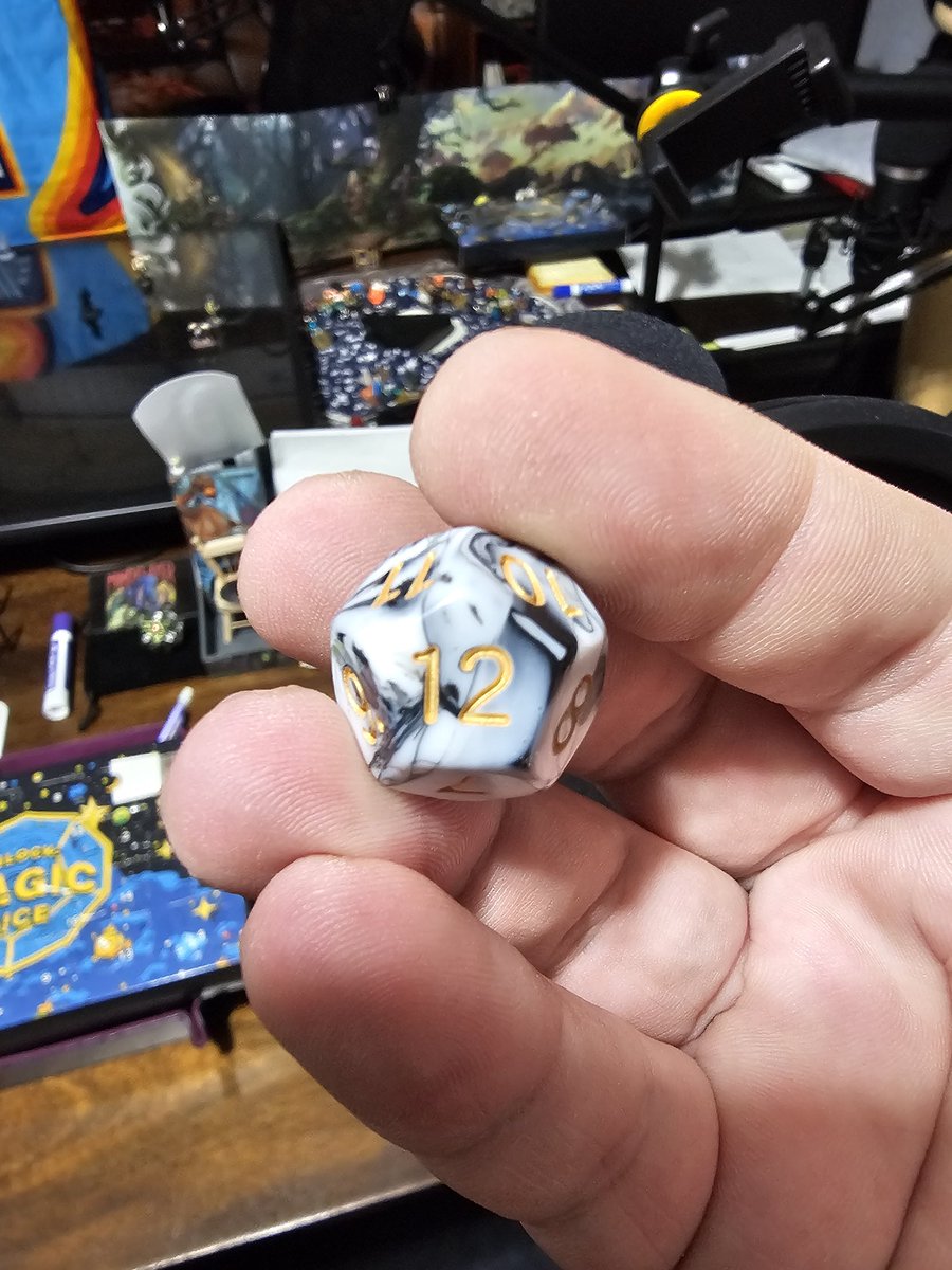 FungeonPodcast's tweet photo. Day 23 for DM. 

#enterthefungeon #dnd #dnd5e #dnddice #dndpodcast #dndcommunity #dndadventcalendar #ttrpg #ttrpgpodcast #ttrpgaccessories #ttrpgactualplay #dicegame #dicecollection #ttrpg #advent #calendar #adventcalendar https://t.co/y2gyilNrhh