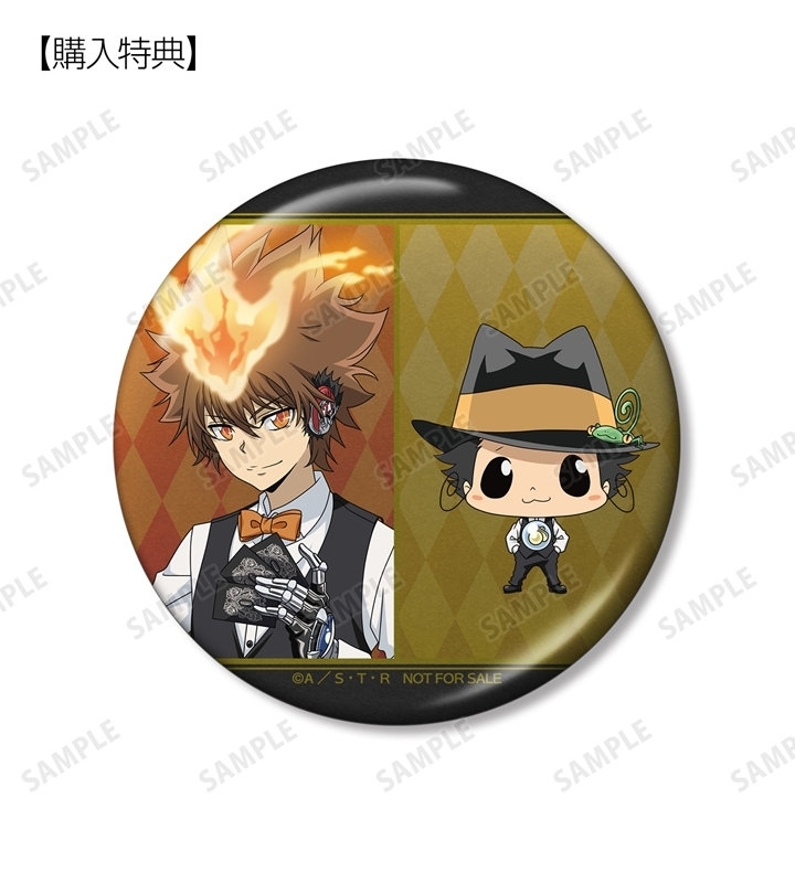 沢田綱吉 ひこくじ 缶バッジ 購入特典 家庭教師ヒットマンREBORN！ 家庭教師ヒットマンREBORN! ひこくじ 缶バッジ 沢田綱吉 リボーン