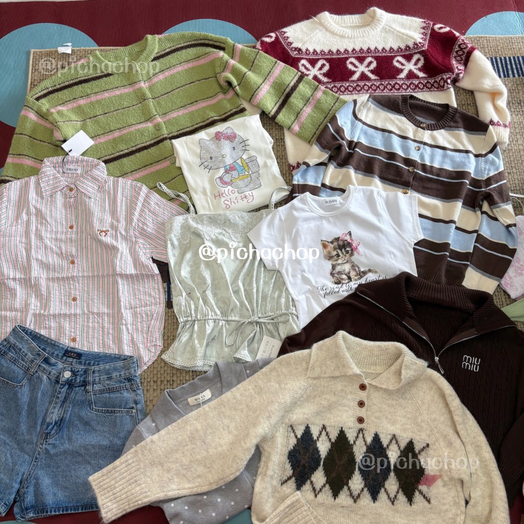 pichachop's tweet image. ✿ ˚◞ งานใหม่มาแล้วค้าบ ꒱ 🧈 เยอะกว่าในรูปมากเหมือนๆเดิมค้าบ 🌴 🌺 spring &amp;amp; winterr ootd 🐇

 ✿ ลงวันพฤหัสบดี 16:30 น. ลงงาน 2 วันน้า

(📦 ค่าส่ง 1-4 ตัว 45 | 5-9 ตัว 60 | 10up 80  : (ผ้าหนัก+10) )

#เสื้อผ้ามือสองสภาพดี #ส่งต่อเสื้อผ้ามือสอง #ส่งต่อเสื้อผ้า #โล๊ะตู้เสื้อผ้า…