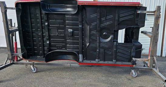 LizardSkin_'s tweet image. The 1978 FJ55 “Batpig” is deep into the transformation at McIver Custom Fabrication —patina on the outside, pristine inside. With LizardSkin Insulation sprayed throughout the interior, this build is prepped for comfort and performance beneath the surface.