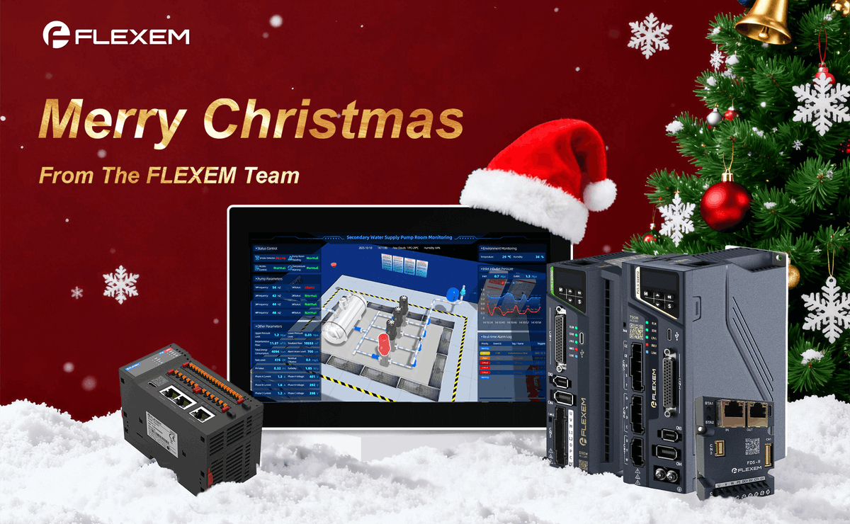 FlexemTech's tweet photo. 🎄 Merry Christmas from FLEXEM!
Wishing you joy, peace, good health, and success in every project.
May the new year bring new opportunities and smooth automation ahead. ✨

#MerryChristmas #HappyHolidays #FLEXEM #IndustrialAutomation https://t.co/c2b1om2Pan