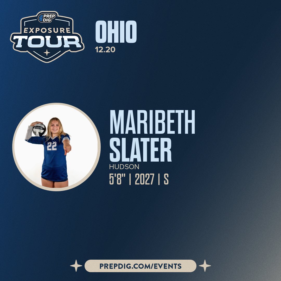 MaribethSlater3's tweet photo. Had a great time at the Prep Dig Exposure Tour OH!! Thank you @PrepDigOH for the great event!

#prepdig #volleyball #classof2027 https://t.co/He8lmzr3nq