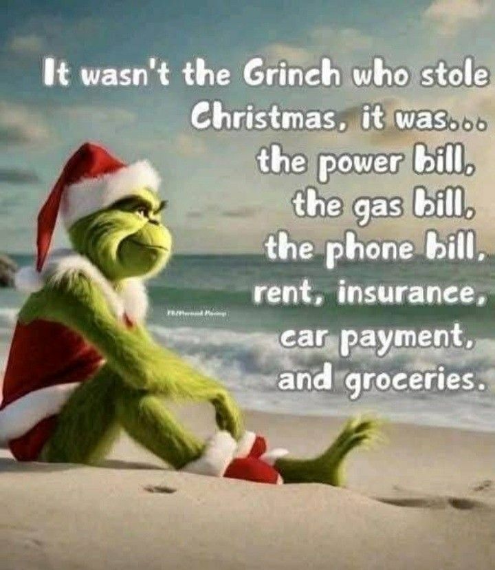 45Phyllis24's tweet photo. It wasn't the Grinch that stole Christmas this year! https://t.co/RoniHqzS4I